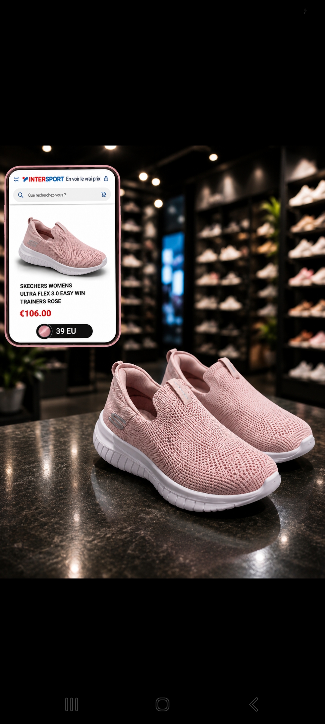 Skechers مثالي لمن يبحث عن الأناقة والراحة في حذاء رياضي واحد.